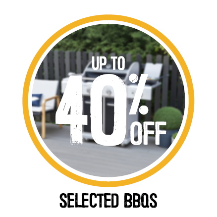 Up To 40% Off Selected BBQs | Shop Now